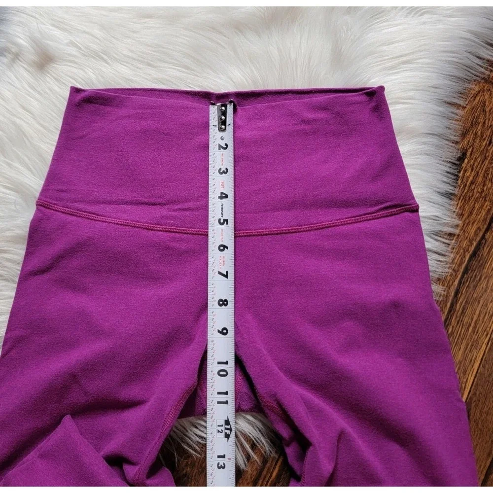 Lululemon Wunder Under Crop Cotton Roll Down Women's size 6 High Rise